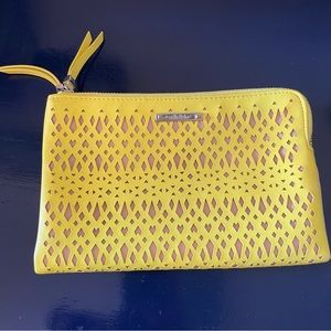 Stella & Dot Double Clutch - Citrine Yellow